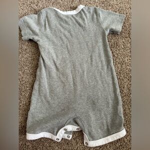 Burt's Bees Baby Romper/One Piece Grey 24 months outfit organic‎ cotton